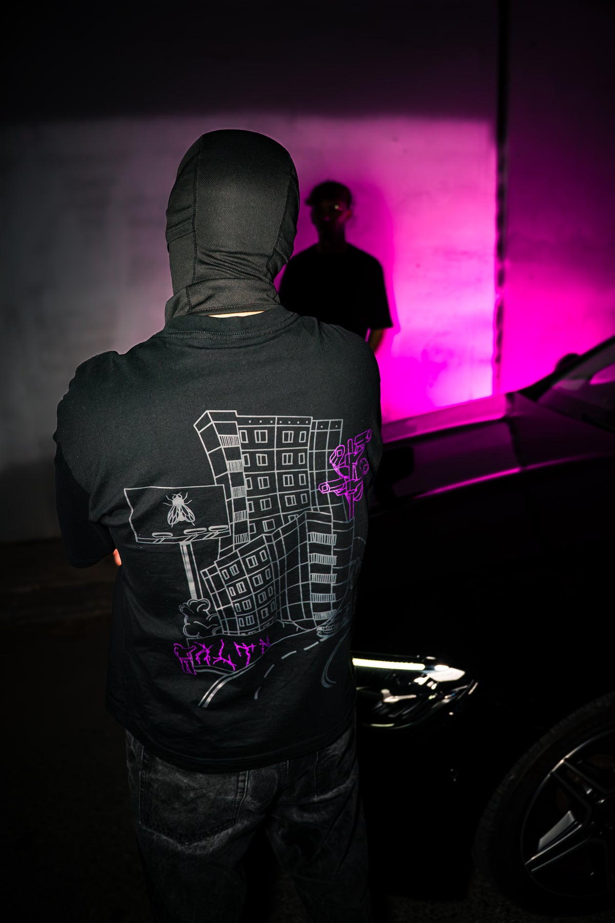 BLACK T-SHIRT - ALTANA X GORED