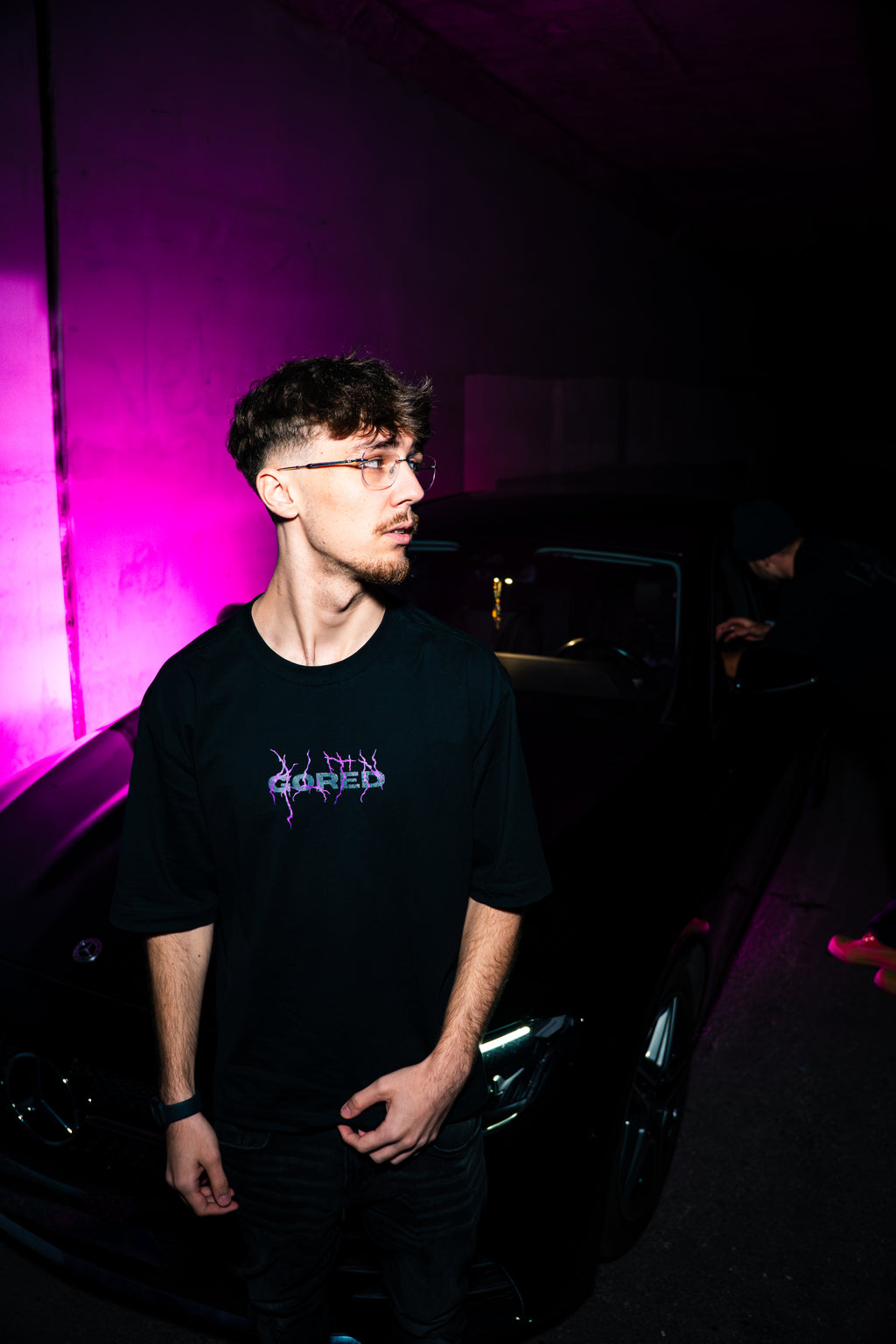 BLACK T-SHIRT - ALTANA X GORED