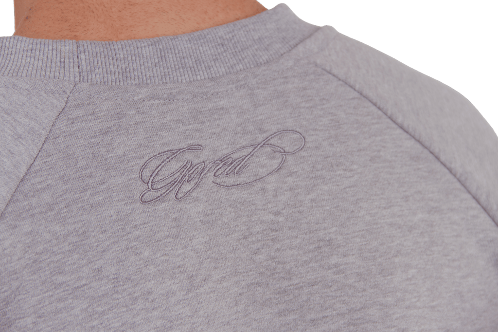 HEAVY CREWNECK - GREY MELANGE