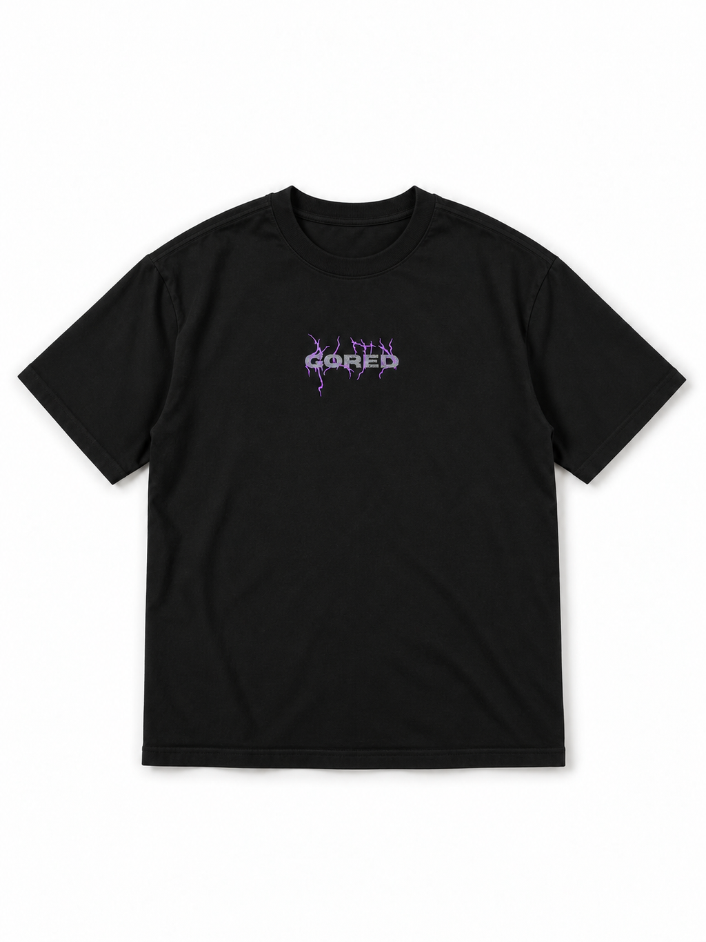 BLACK T-SHIRT - ALTANA X GORED