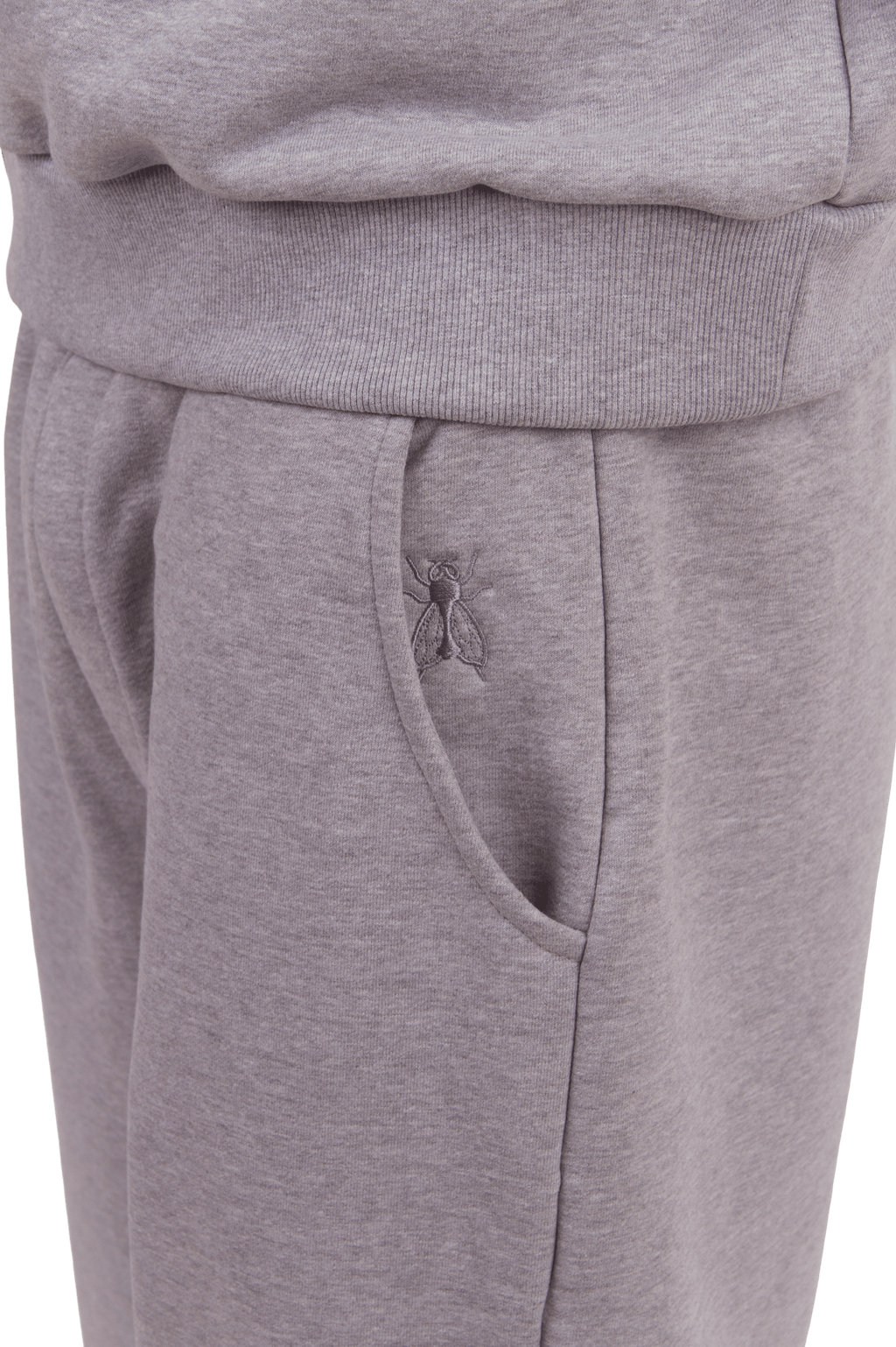 HEAVY SWEATPANTS - GREY MELANGE
