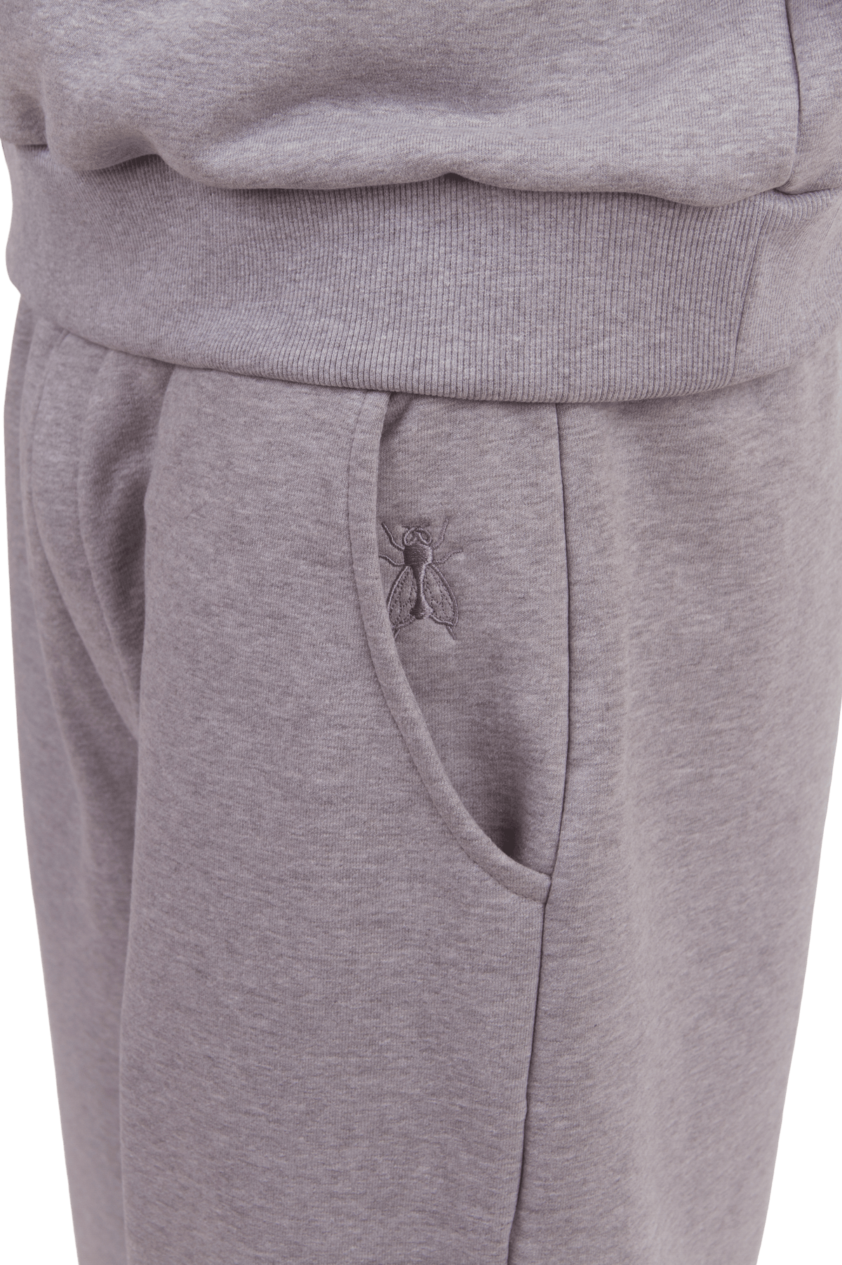 HEAVY SWEATPANTS - GREY MELANGE